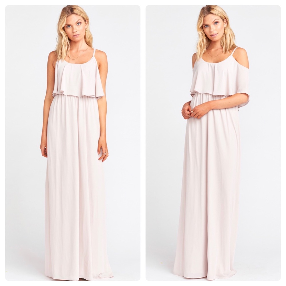 SMYM Caitlin Ruffle Maxi in Show Me The Ri…